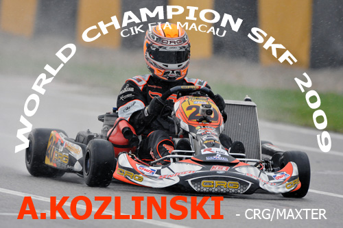 Arnaud Kozlinski - Champion du Monde CIK FIA Karting 2009
