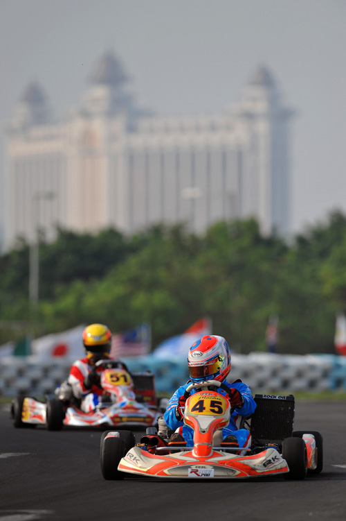 MAcau, théatre des Championnats du Monde de Karting CIK FIA 2009