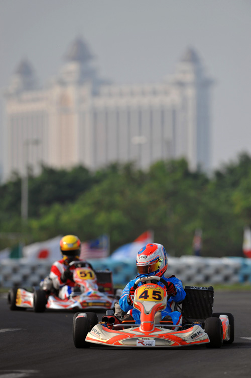 MAcau, théatre des Championnats du Monde  de Karting CIK FIA 2009