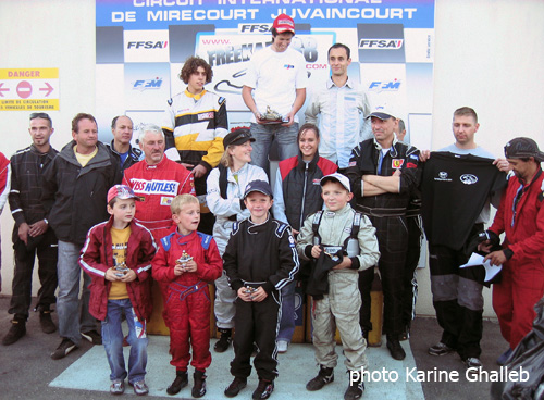 LEs concurrents de la Course Club - Mirecourt 2009