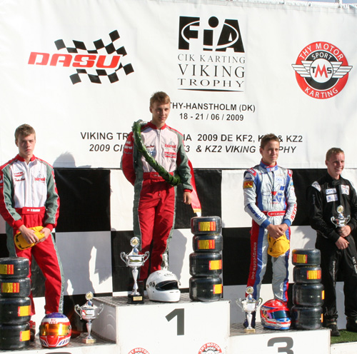 Podium Trophée Vicking 2009