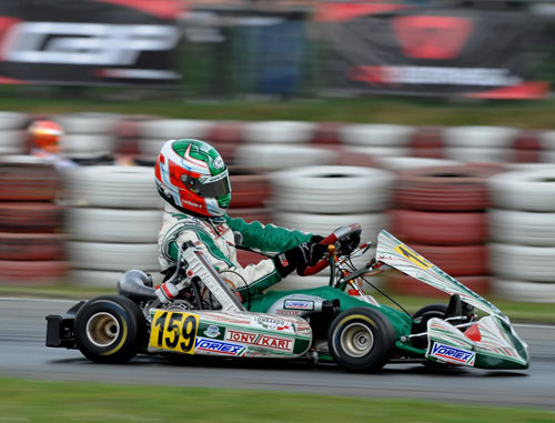 Angelo Lombardo, Champion d'Europe 2009 - KZ2